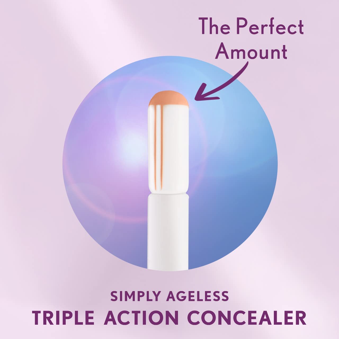 COVERGIRL Simply Ageless Triple Action Concealer, Buff Beige, Pack of 1