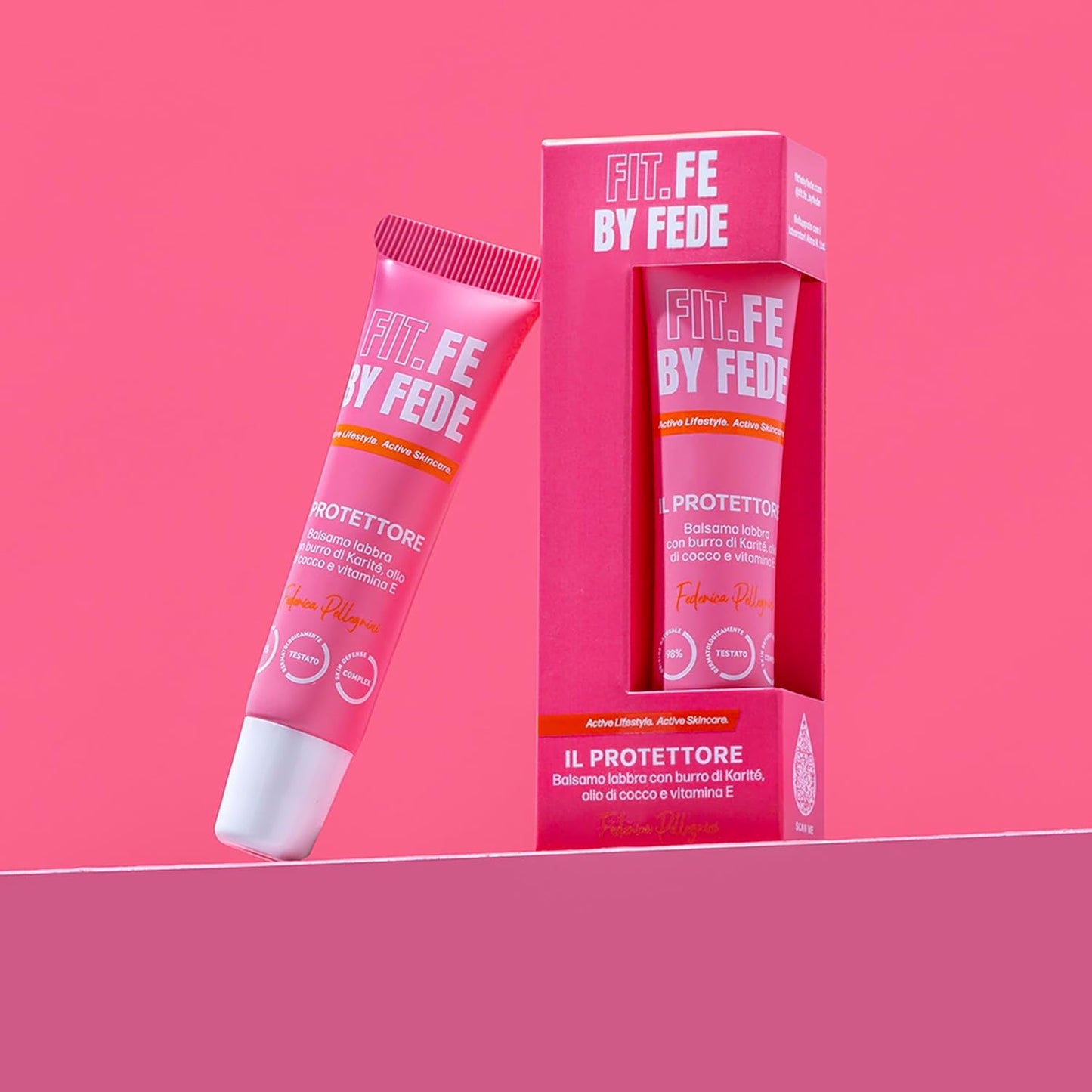 The Fixer - Hydrating Lip Balm for Women - Lip Moisturizer with Shea Butter, Coconut Oil, Vitamin E - Personal Care Products - 0.27 oz