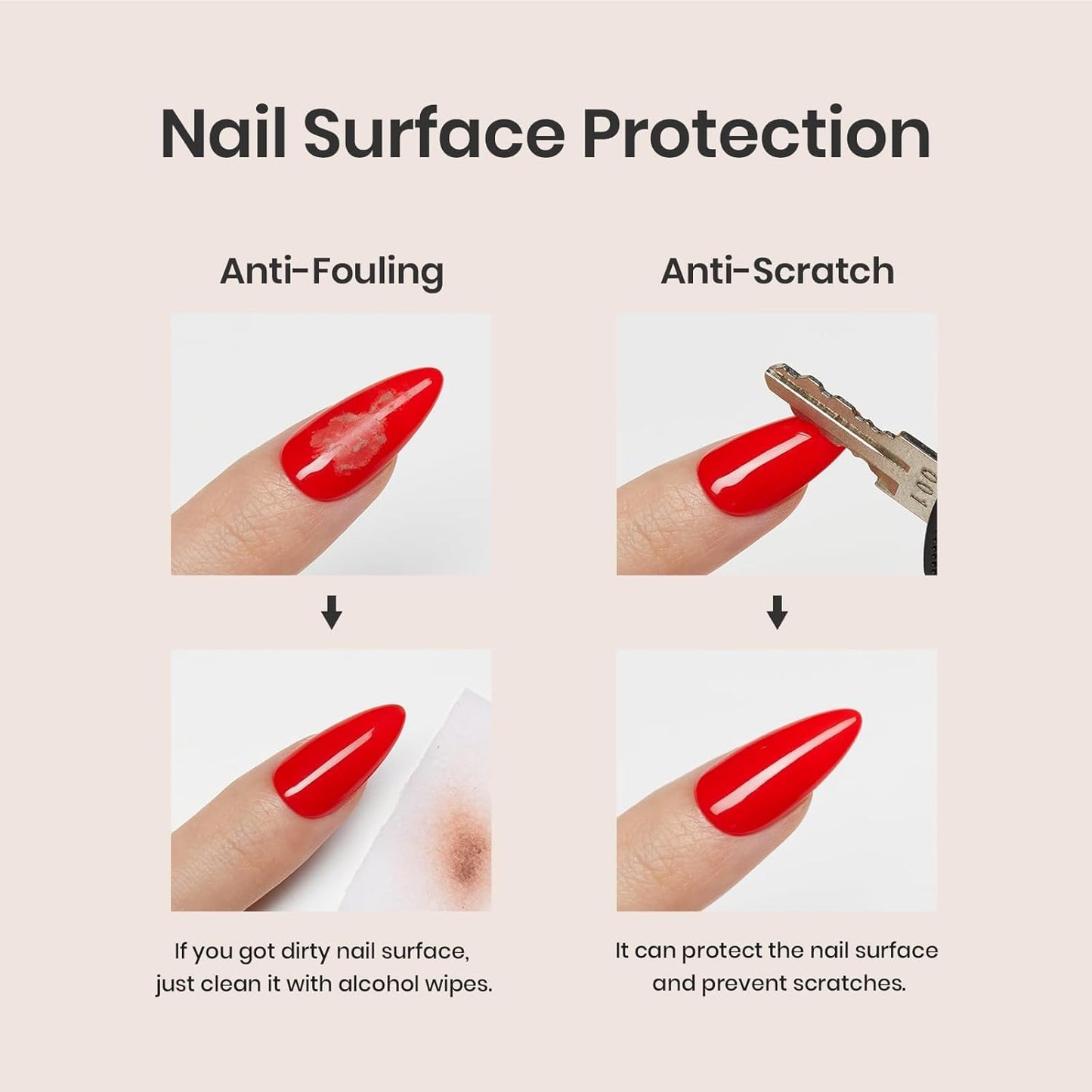 Beetles Matte Top Coat 2 Pcs 15ml No Wipe Gel Glossy Nail Polish Shine Effect Long Lasting Soak Off UV LED Nail Lamp