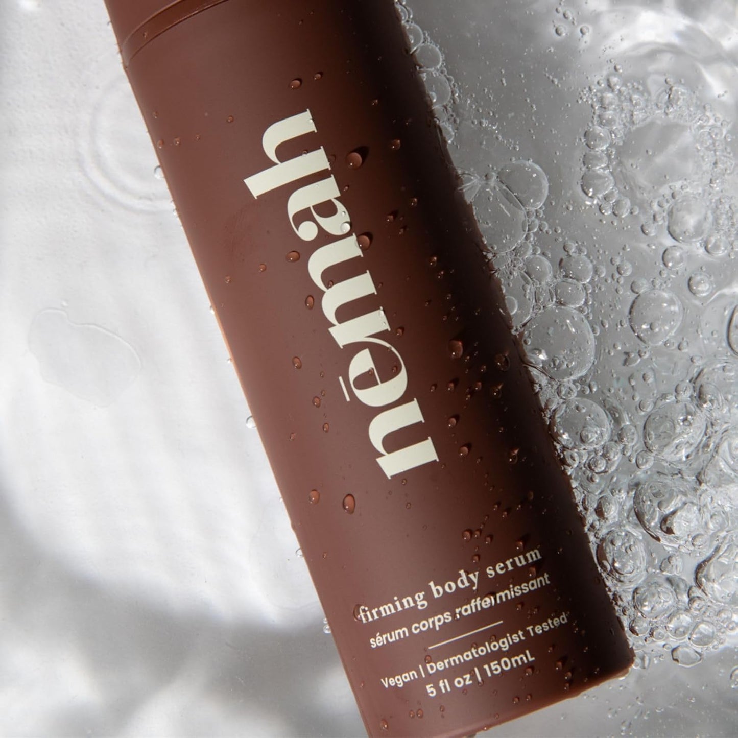 Nemah - Firming Body Serum - Hydrates, Sculpts, and Tightens with Oat Extract, Ashwagandha, and Coconut Extract - Lightweight & Fast-Absorbing, Vegan & Cruelty Free - 5 oz.