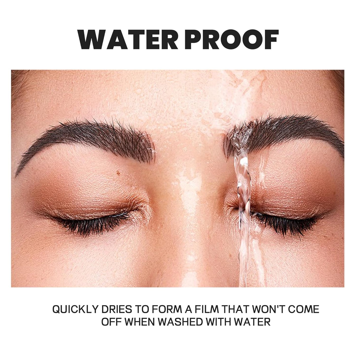 2 Pack Microblading Eyebrow Pen and Brow Tint for Women with Angled Brush & Dip to Effortlessly Create Natural Hair Like Brows, Waterproof Fast Eye Brow Makeup Pencil, Last All Day (Chocolate)