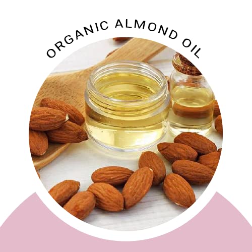 Glimmer Goddess Organic Whipped Body Butter for Women - Moisturizer Cream with Shea & Cocoa Butter, Almonds & Coconut Oil - Pink Grapefruit, 8oz