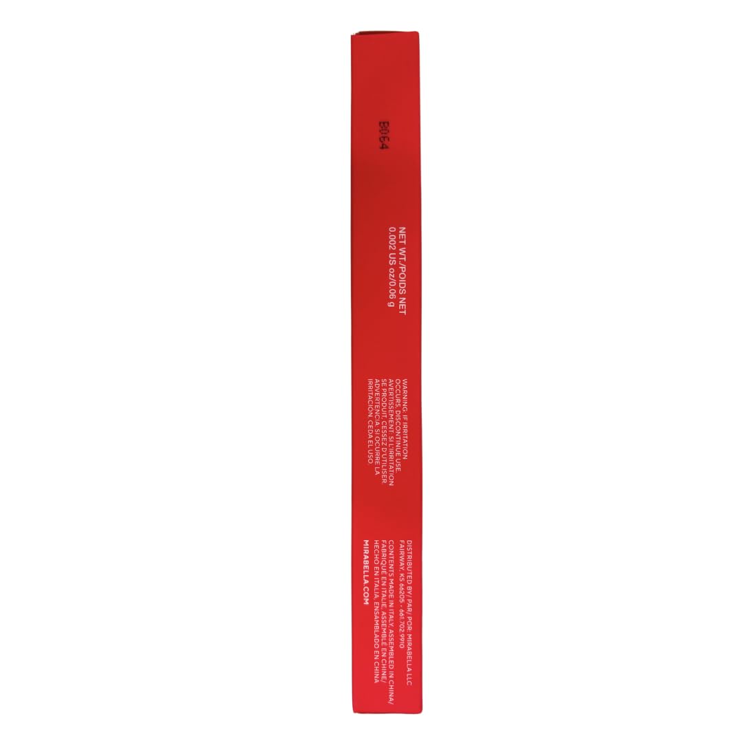 Mirabella Ultra Fine Brow Pencil, Anti-Chip Waterproof Eyebrow Pencil - Smudgeproof, Blendable & Retractable Eyebrow Pencil to Define and Fill In Brows Naturally - Auburn