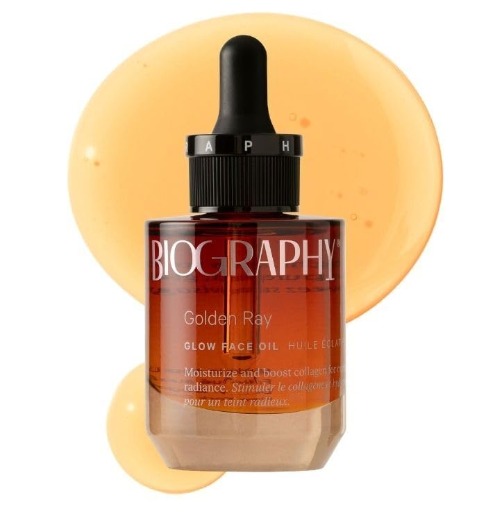 Face Oil Glow Beauty Treatment, 13ml. Anti-Aging Jojoba, Collagen Boosting Vitamin E, Hydrating Rosehip. All Skin Types. Organic Vegan Facial Oil for Women Rejuvinating Skincare & Face Moisturizer