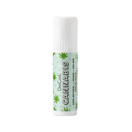 DedCool Lip Balm Stick (Cannabis) Jumbo, Vegan, Flavored, Coconut Oil Lip Balm, Long Lasting, Moisturization, Hydrates Dry & Chapped Lips, Vegan, Natural, Clean, Non-Toxic, Fragrance For All