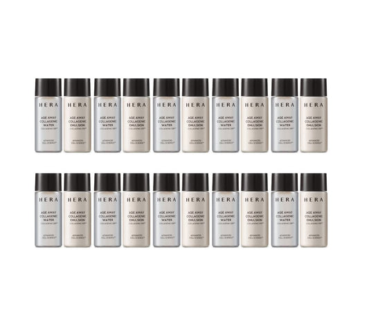 Aquabolic Essential Emulsion & Water Sample Kit (Emulsion 5ml X 10pcs/ Water 5ml X 10pcs), Super Saver than Full Size