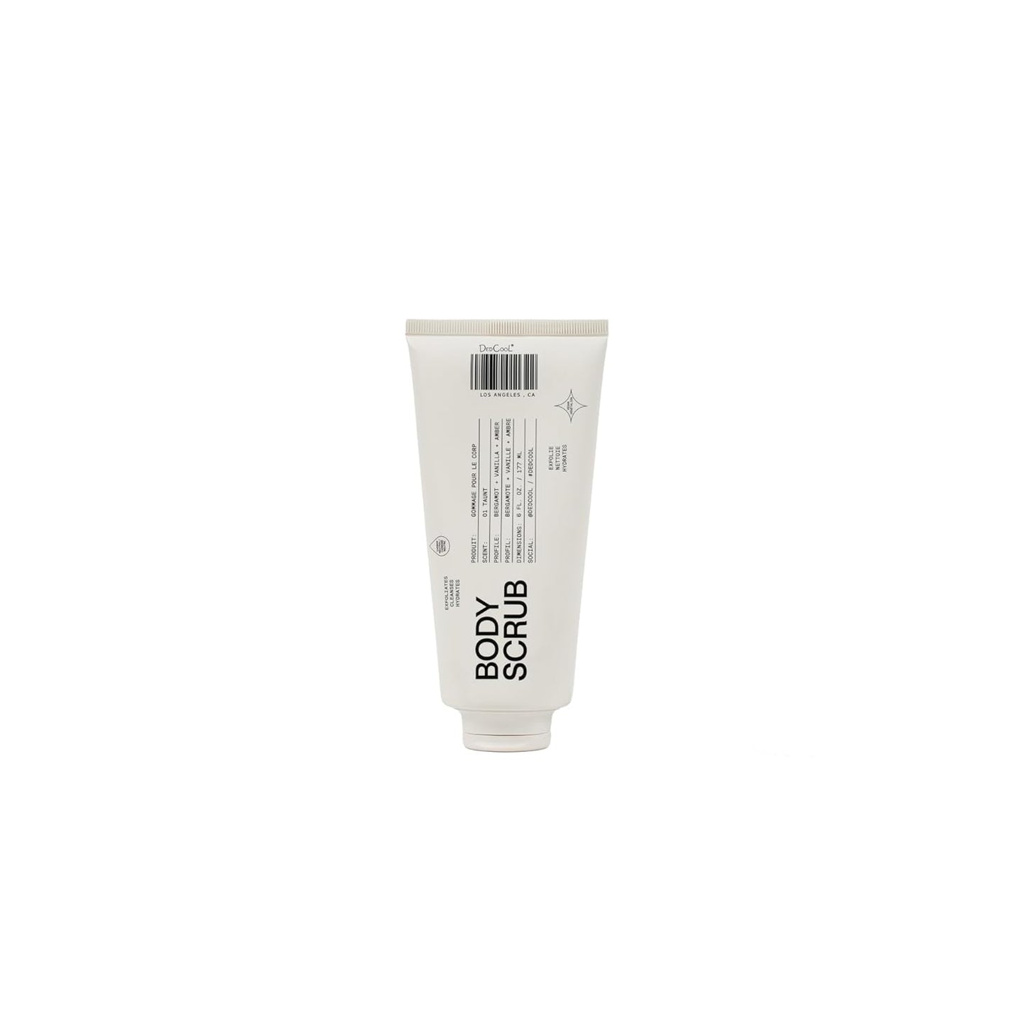 Dedcool Body Scrub Taunt – Gentle Exfoliating Formula with Rice Powder, Kakadu Plum & Coconut Oil, Regular/Full Size