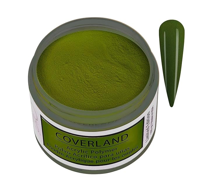 Tones Coverland Acrylic Nail Powder "Mistletoe" - Limited Edition Acrylic Powder for Nail Design, Sculpting, and Masking Nail Bed Imperfections - Professional Acrylic Nail Supplies - (1.5 Oz)
