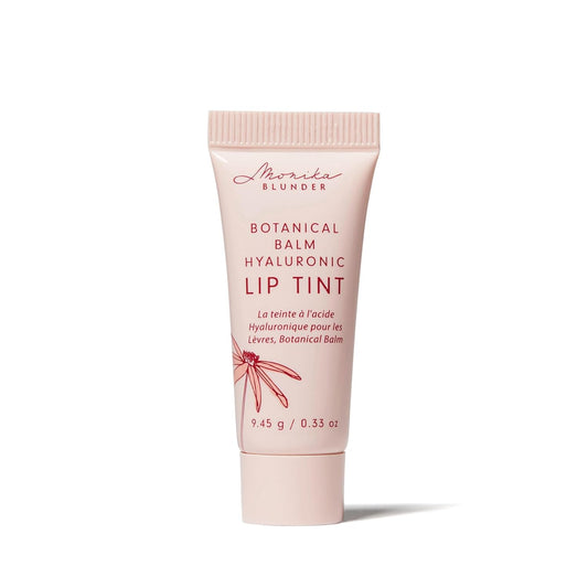 Monika Blunder Beauty - Botanical Balm Hyaluronic Lip Tint – Frühling Mauve – Moisturizing Vegan Lip Balm, Non-Toxic, Cruelty-Free, Clean Beauty with Natural Tint for Soft, Radiant Lips