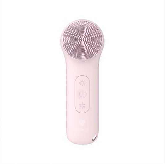 Electric Silicone Face Scrubber - 2-in-1 Facial Rotating Vibrating Exfoliating Brush - Waterproof & Portable, Rechargeable, for Cleaning, Exfoliation, Massage, Suitable for Men & Women