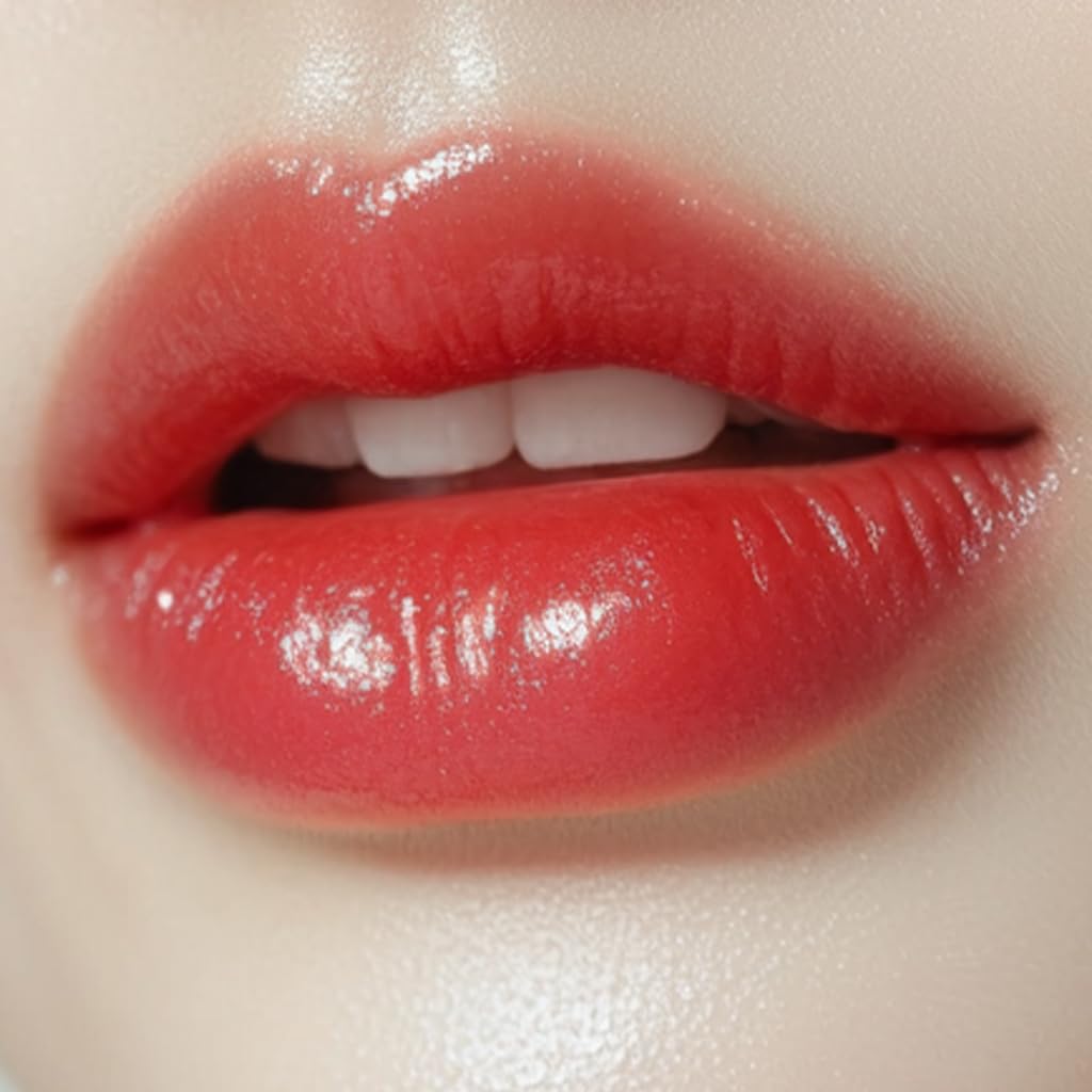 Lip Balm – Long-Lasting Hydration with Natural Color – Korean Beauty, Oasis Plant Complex, Silicone-Free, Vegan & Cruelty-Free Lip Care (005 Ruby Red)