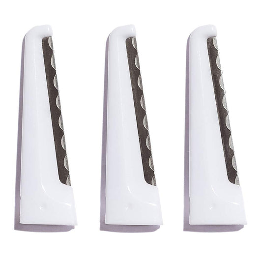 StackedSkincare Dermaplaning Replacement Blades - 3 Pack Face Razor Refills for Women, Peach Fuzz Remover and Exfoliating Tool, Fits StackedSkincare Dermaplane Tool