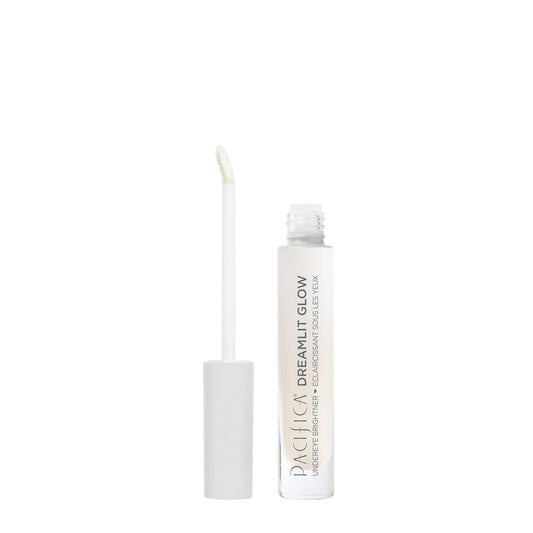 Pacifica Beauty DreamLit Glow Undereye Brightener, Makeup, Vitamin E, Under Eye Treatment, Dark Spot Corrector, Puffiness and Bags Under Eyes, Eye Puffiness Reducer, Vegan Collagen, 0.22 oz (1 Count)