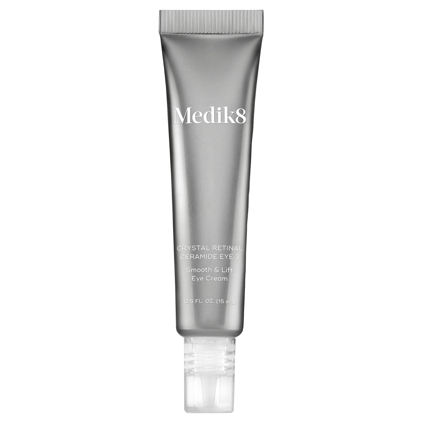 Medik8 Crystal Retinal Ceramide Eye 3 - Gentle Vitamin A Eye Cream - Reduces Appearance of Wrinkles - Perfect for Sensitive Skin - 0.5 oz