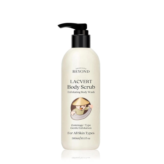 BEYOND Lacvert Body Scrub Peeling Gel (Original, 10.1fl oz) - Body Wash & Shower Gel for Gentle Exfoliation & Home Spa. Korean Daily Skin Care. Gommage-Type for Smooth,