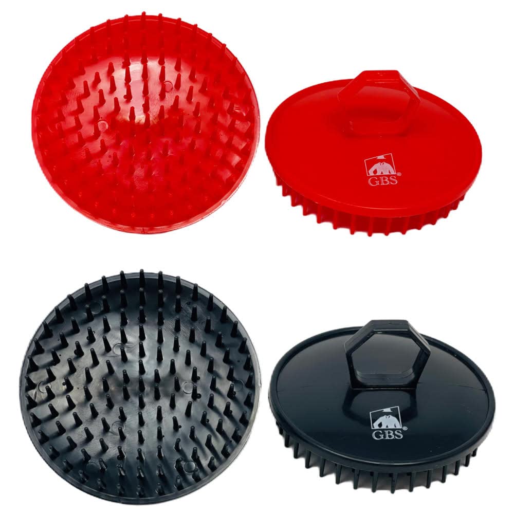 Scalp Massager Shampoo Brush for Dandruff, Hair & Scalp Care – Soft Silicone Bristles for Deep Cleaning & Relaxing Massage – Wet & Dry Use – Pack of 2”