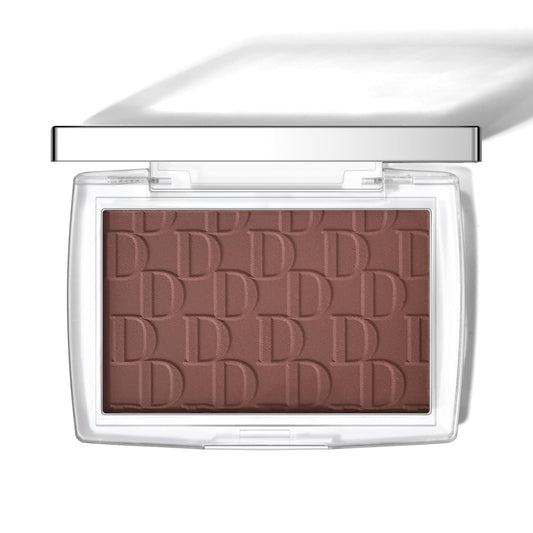 KYDA Powder Blush, Radiant Glow Face Blusher, Blendable Formula, Lasting Moisturizing, Ultra Fine Lightweight Texture, Mahogany