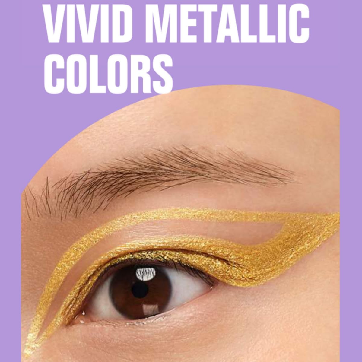 waterproof eyeliner metallic satin finish liquid eye liner pencil colorful high pigmented shimmer Purple