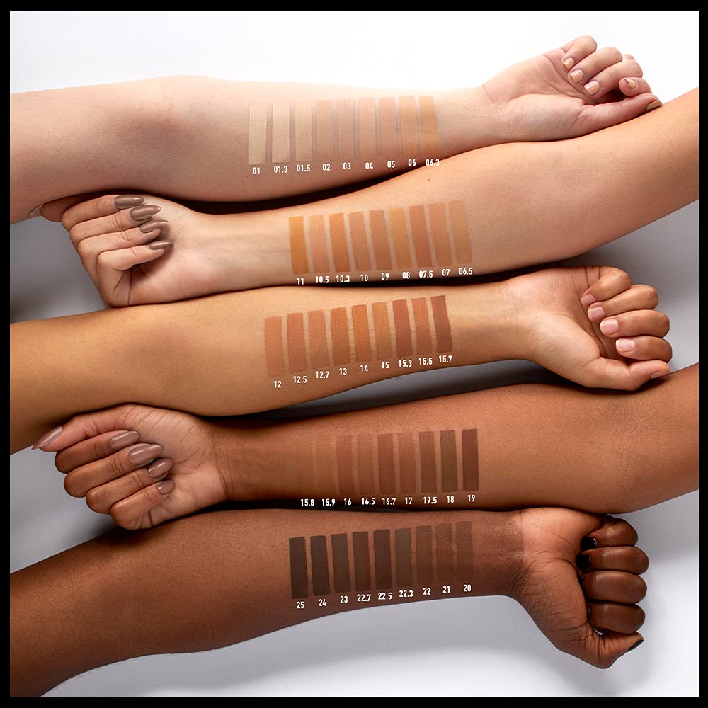 NYX PROFESSIONAL MAKEUP Can't Stop Won't Stop Foundation, 24h Full Coverage Matte Finish - Fair