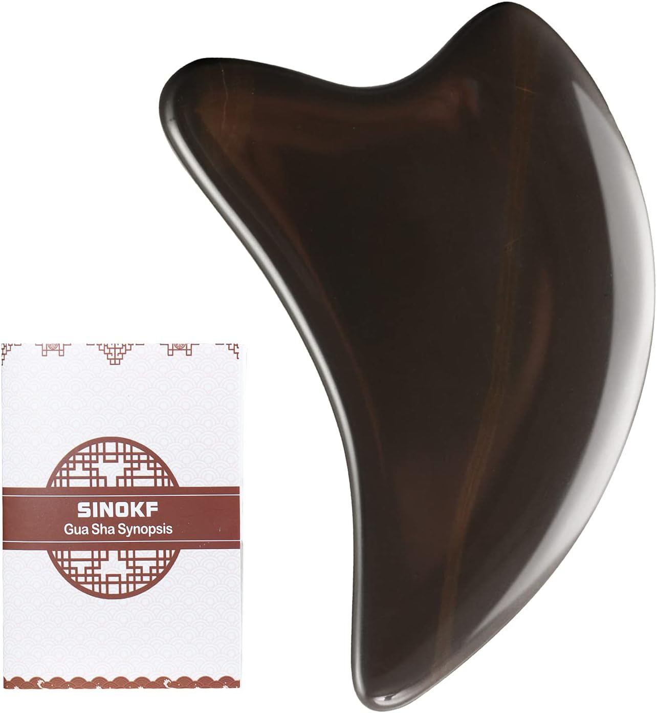 Bian Stone Gua Sha Facial Tools Scraping Massage Face Guasha Board Scraping Plate