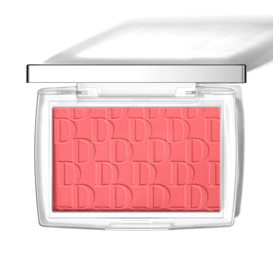 KYDA Powder Blush, Radiant Glow Face Blusher, Blendable Formula, Lasting Moisturizing, Ultra Fine Lightweight Texture, Cherry