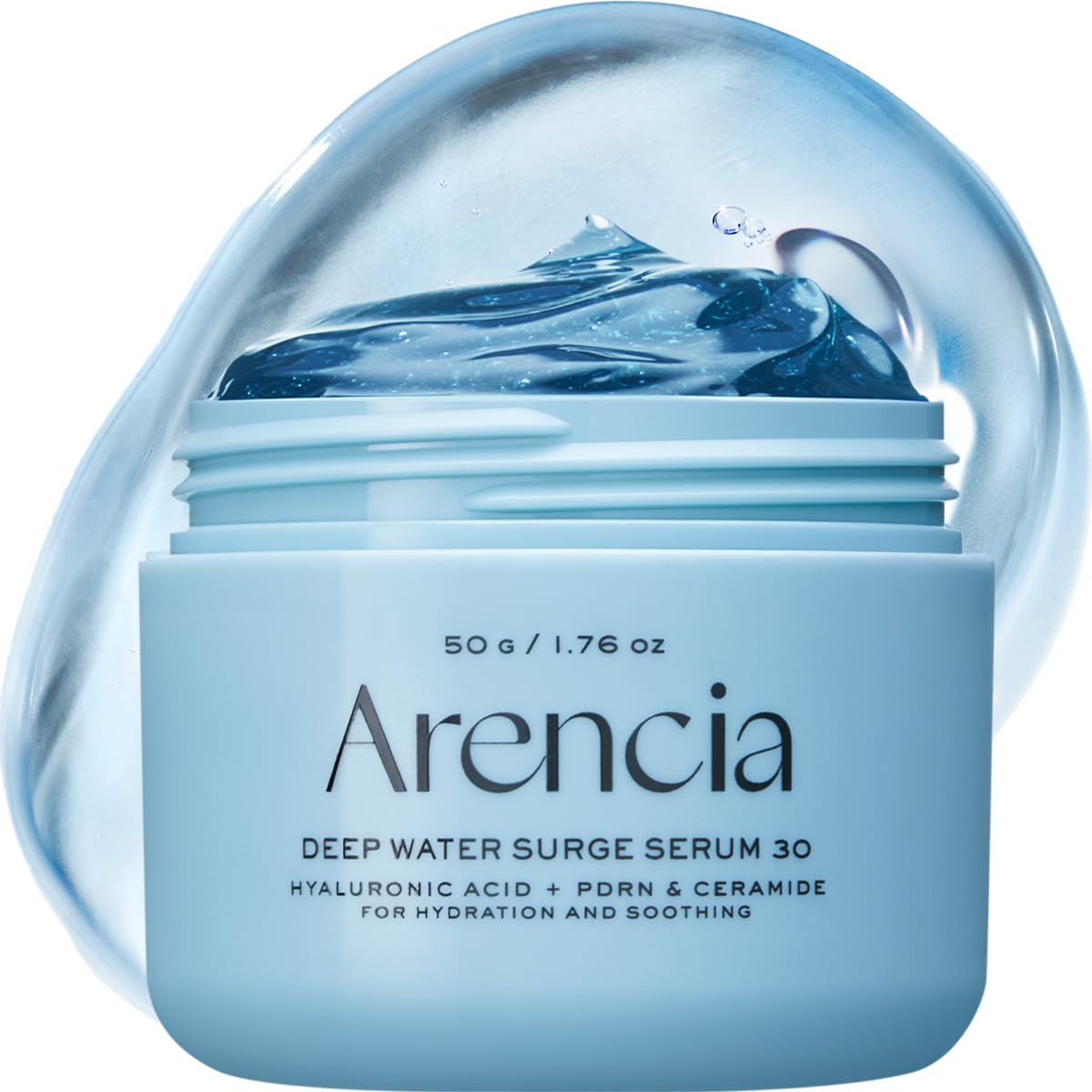 PDRN Intensive Hydration Overnight Serum - Cica PDRN + Hyaluronic Acid + Ceramide, Smooths fine line for plump glass skin, Korean Skincare 50g 1.76 oz