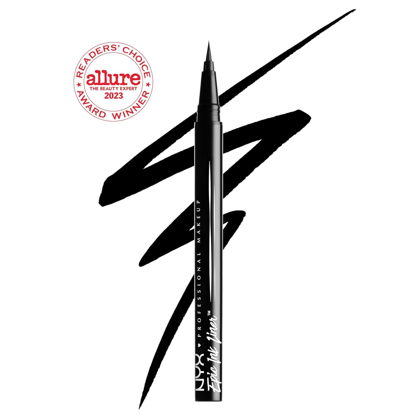 NYX PROFESSIONAL MAKEUP Makeup Setting Spray - Dewy Finish, Long-Lasting Vegan Formula & Epic Ink Liner, Waterproof Liquid Eyeliner - Black, Vegan Formula
