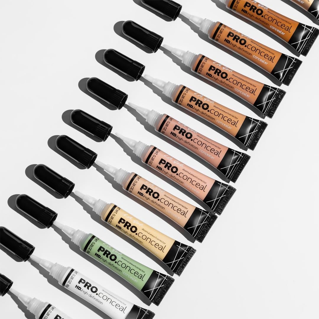 L.A. Girl Pro Conceal HD Concealer, Peach Corrector, 0.28 Ounce