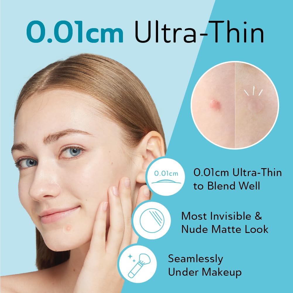 Dark Spot Patches Blemish Patches with Hydrocolloid, TXA & CICA for Active Acne & Post-Inflammatory Dark Spots - Day and Night Use - UPGRADED (Post Acne - 132 Count - 2 Size)