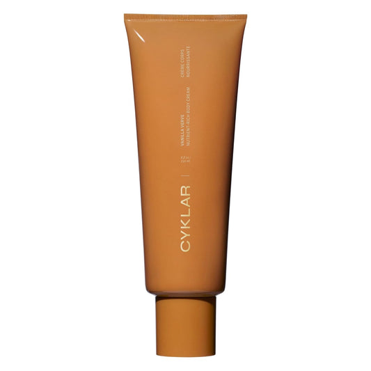 Nutrient Rich Body Cream. Vanilla Verve Nourishing Moisturizer with Niacinamide and Banana Flower Extract. Deep Hydration, Thick Body Lotion, Dry Skin Cream for Women and Men, 8 Fl Oz