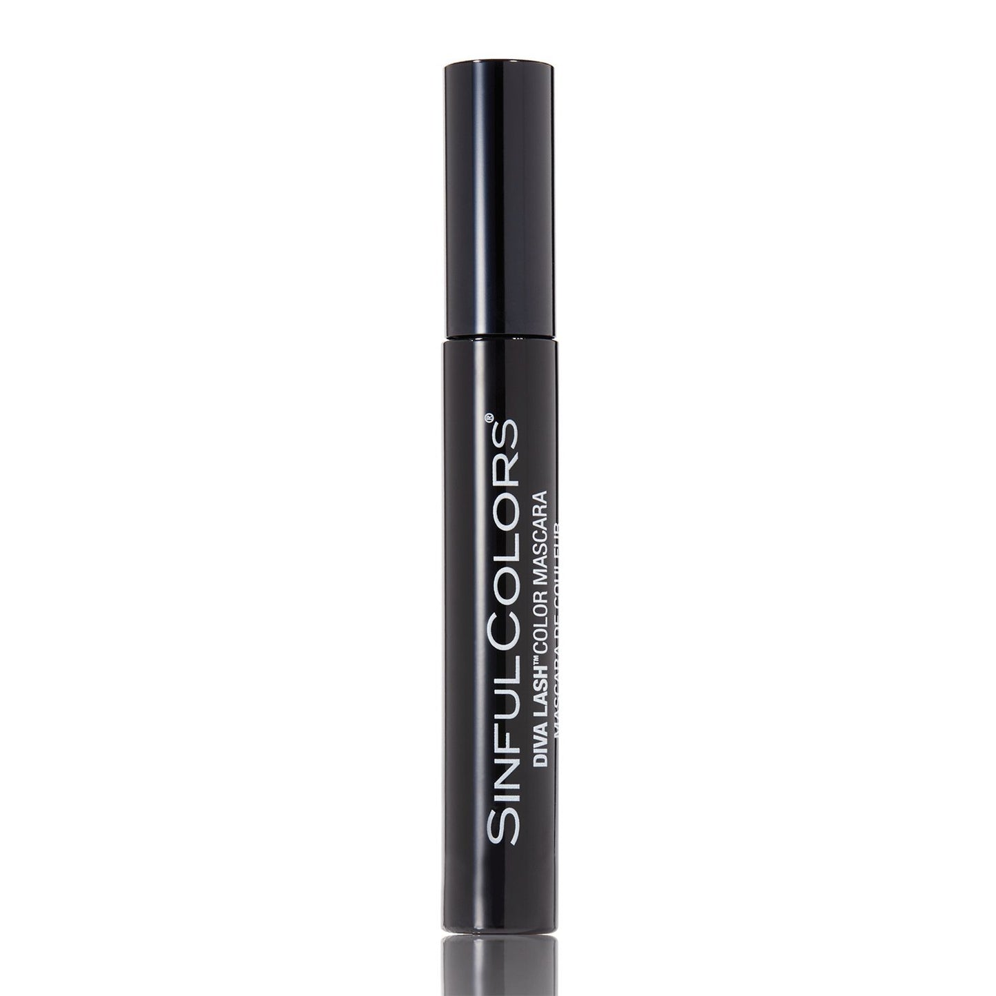 SinfulColors Diva Lash Color Mascara in Lash Splash, Blue Mascara