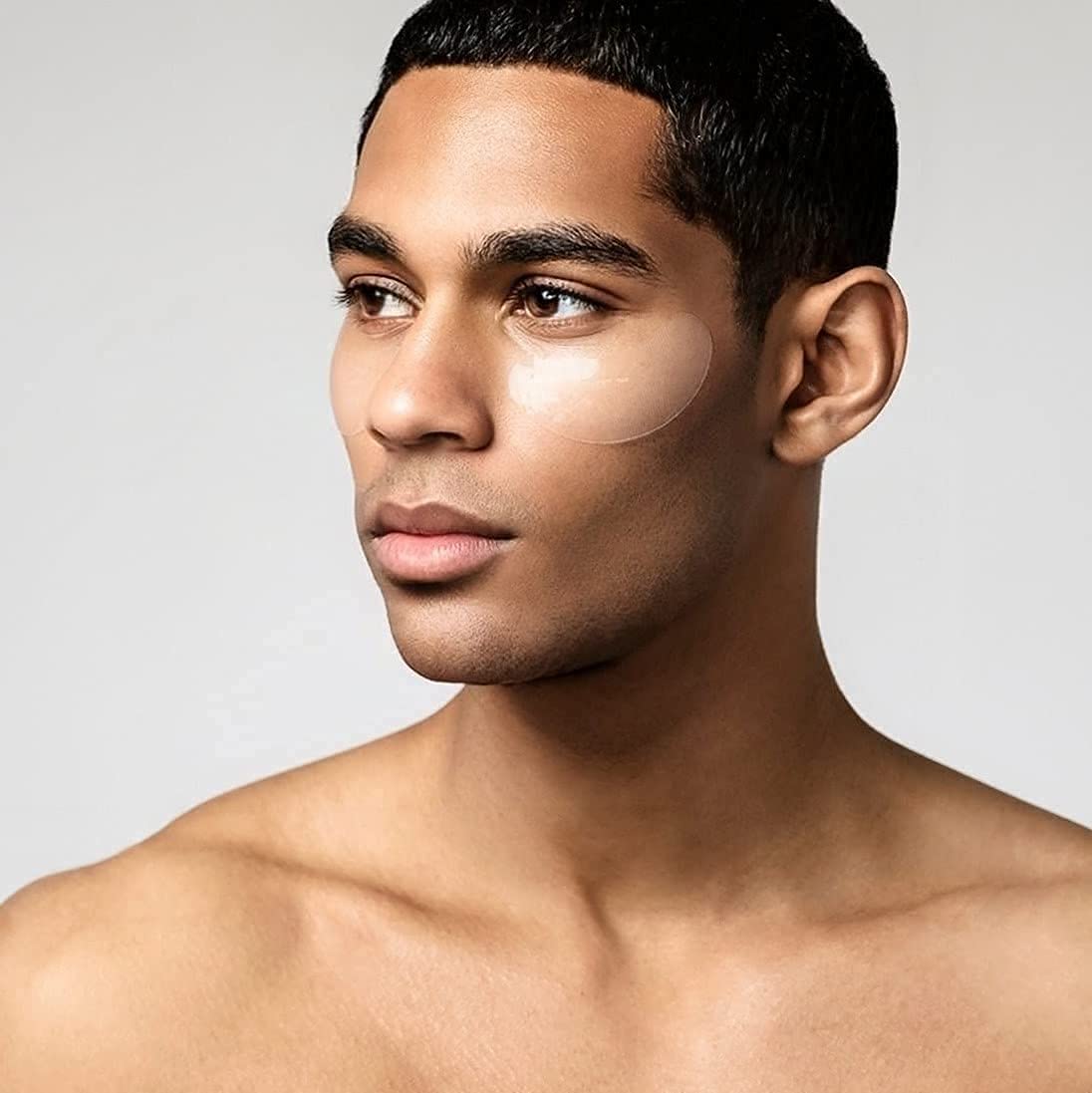 BRO MASK Under Eye Gel Pads: Cooling Eye Patches for Dark Circles and Puffiness | Anti Aging Hydrogel Eye Patch Set + Bakuchiol, Green Tea, Hyaluronic Acid, Caffeine, Niacinamide/Vit B3 (2 X 6 Pairs)