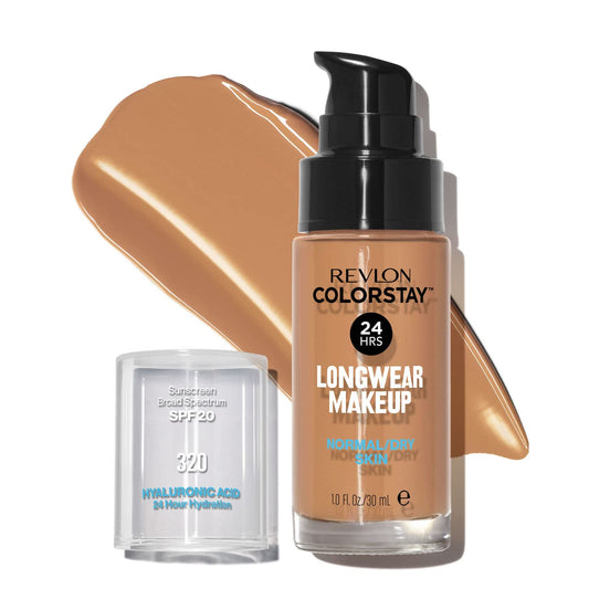 Revlon Colorstay SPF 20 Makeup Foundation for Normal/Dry Skin, True Beige, 1 Ounce