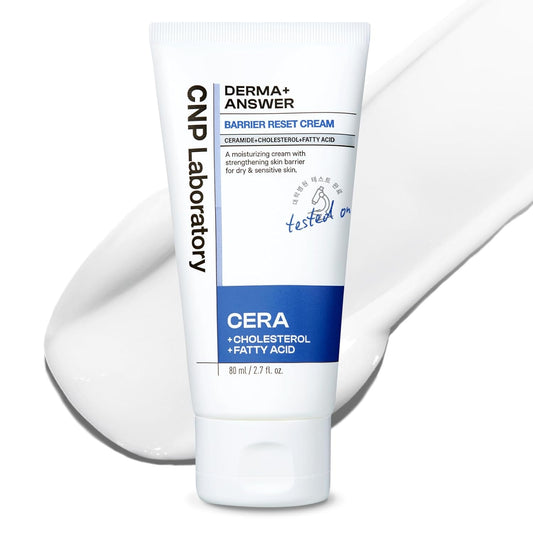 CNP Barrier Reset Cream - Deep Hydration, Strengthen Barrier, Ceramide, Suitable for Dry, Sensitive Skin, Korean Skin Care, 2.7 fl. oz.
