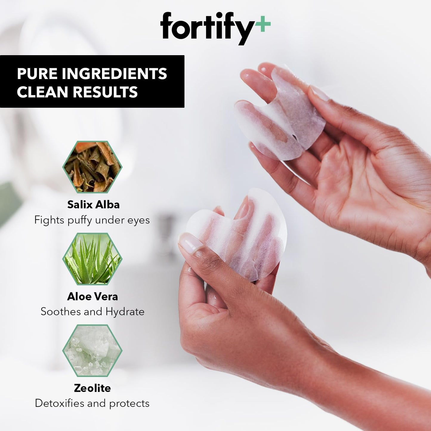 Under Eye Patches For Puffy Eyes and Dark Circles - Dermatologist Tested Anti-Aging - Ultra Hydrating, Anti Wrinkle Patches - Natural, Vegan, Clean Beauty, Korean Skin Care - 10 Pairs