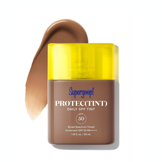 Supergoop! Protec(tint) Daily Skin Tint SPF 50 - 42C - Light, Buildable Coverage for Immediately Smooth, Even-Looking Skin - Natural Finish