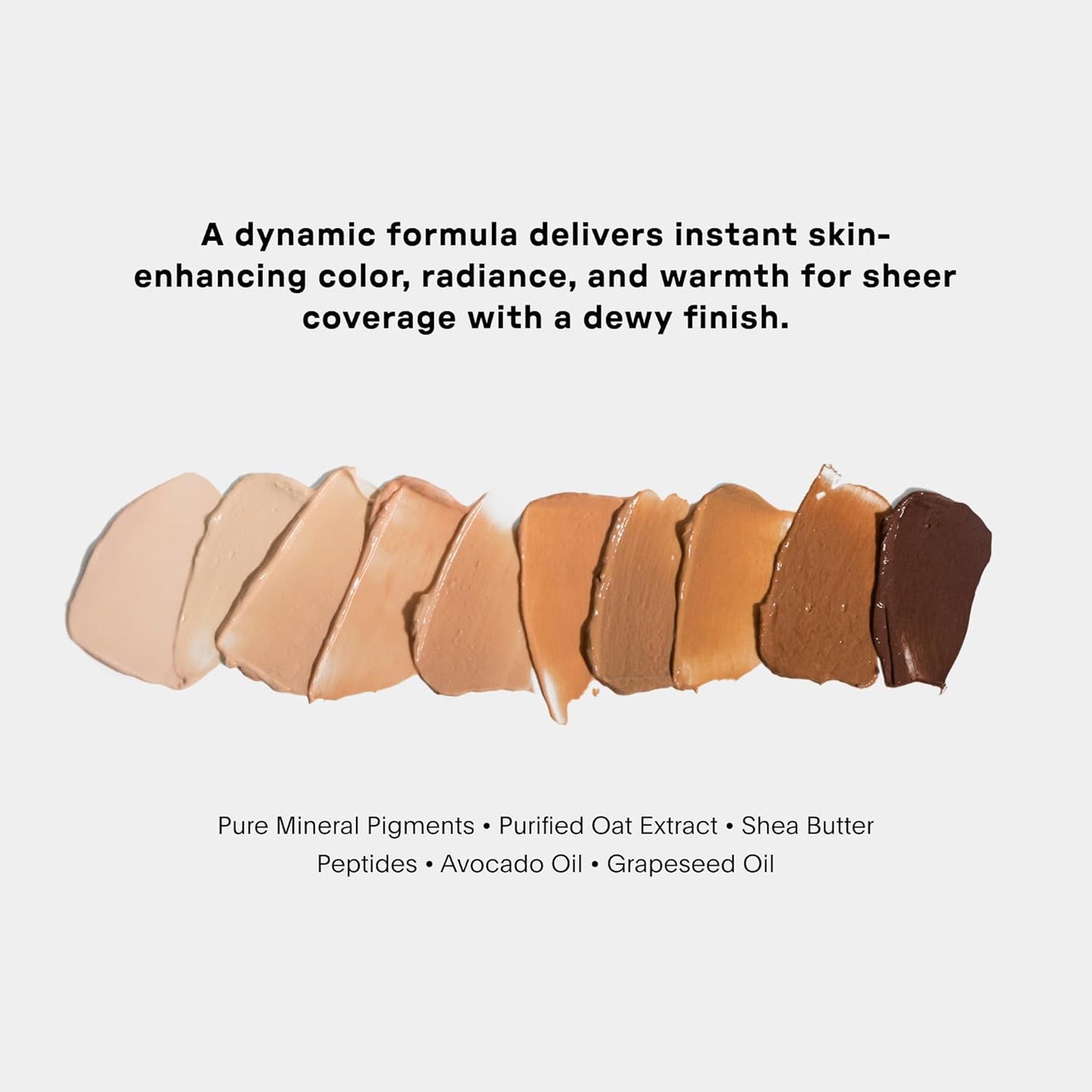 U Beauty The Super Tinted Hydrator Hyaluronic Acid Moisturizing Cream - Mega-Dose Skin Hydrator for Supple, Smooth, and Softer-Looking Skin For Up To 48 Hours - Shade 10-1.0 oz