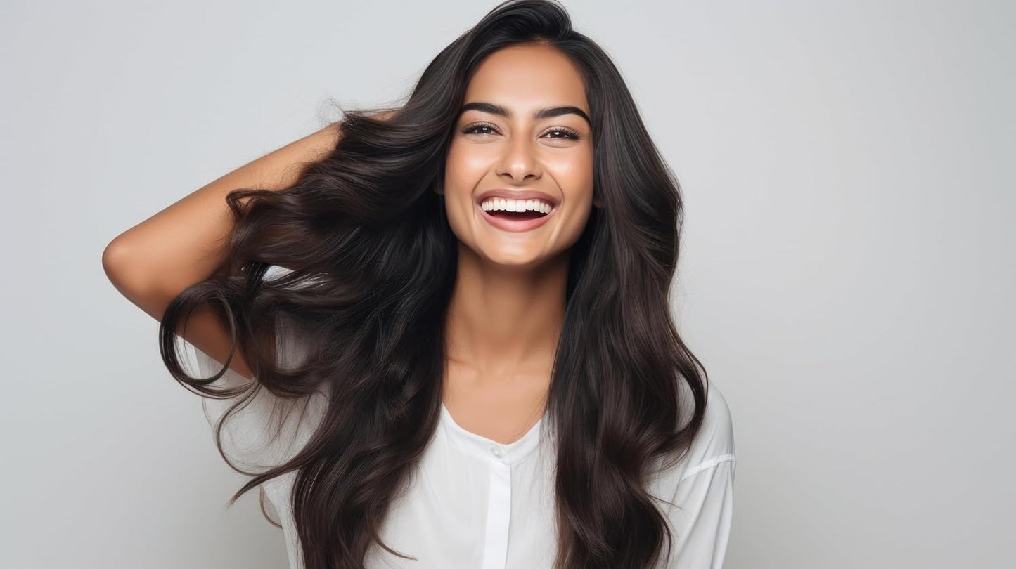 Effective Hair Growth Treatment: Biotin, Collagen, Protein and 38 Essential Oils for Longer, Thicker Hair. Moisturizes Scalp, Prevents Dandruff and Edges Loss. 60ML