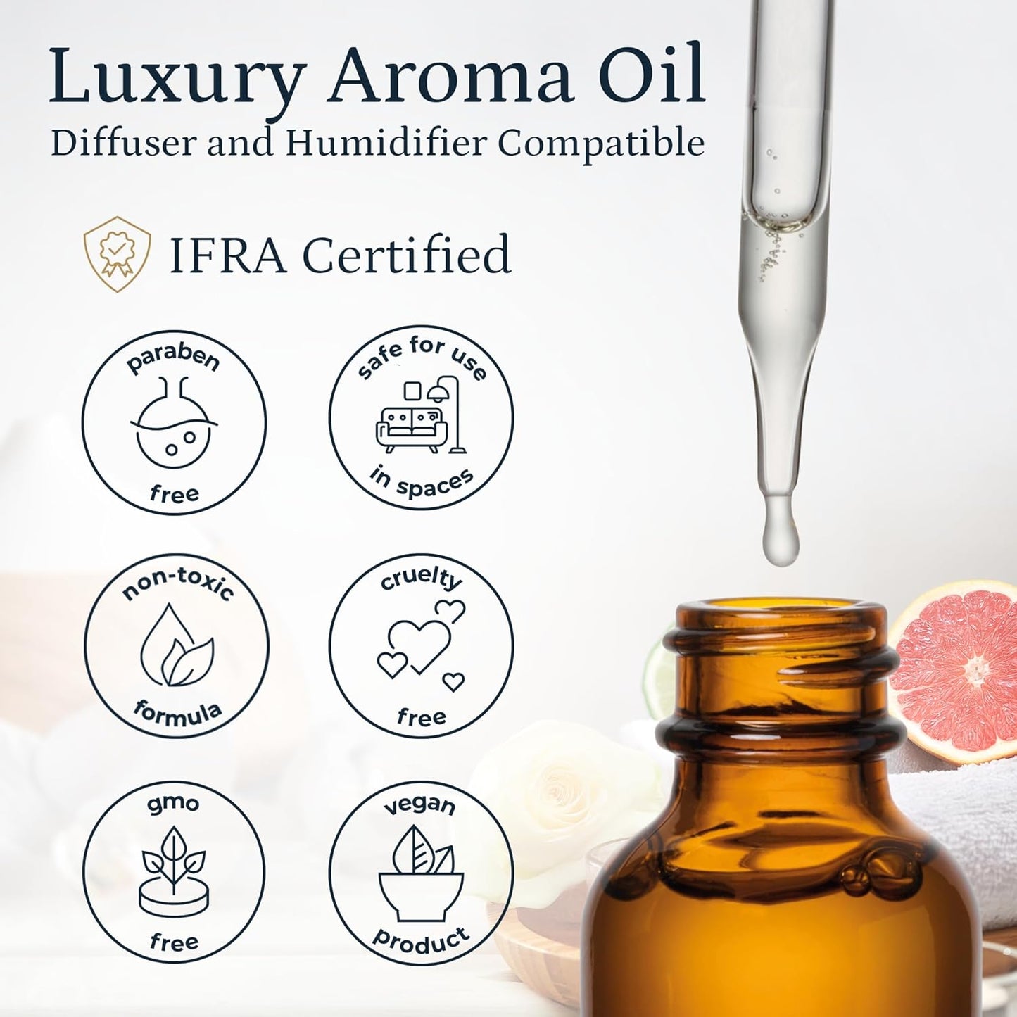 PuroSentido Unconventional Aroma Oil (10 ml) - Luxury Fragrance Oil for Diffusers and Humidifiers, Mint, Lavender, Cinnamon & Vanilla Home, Hotel & Spa Scent