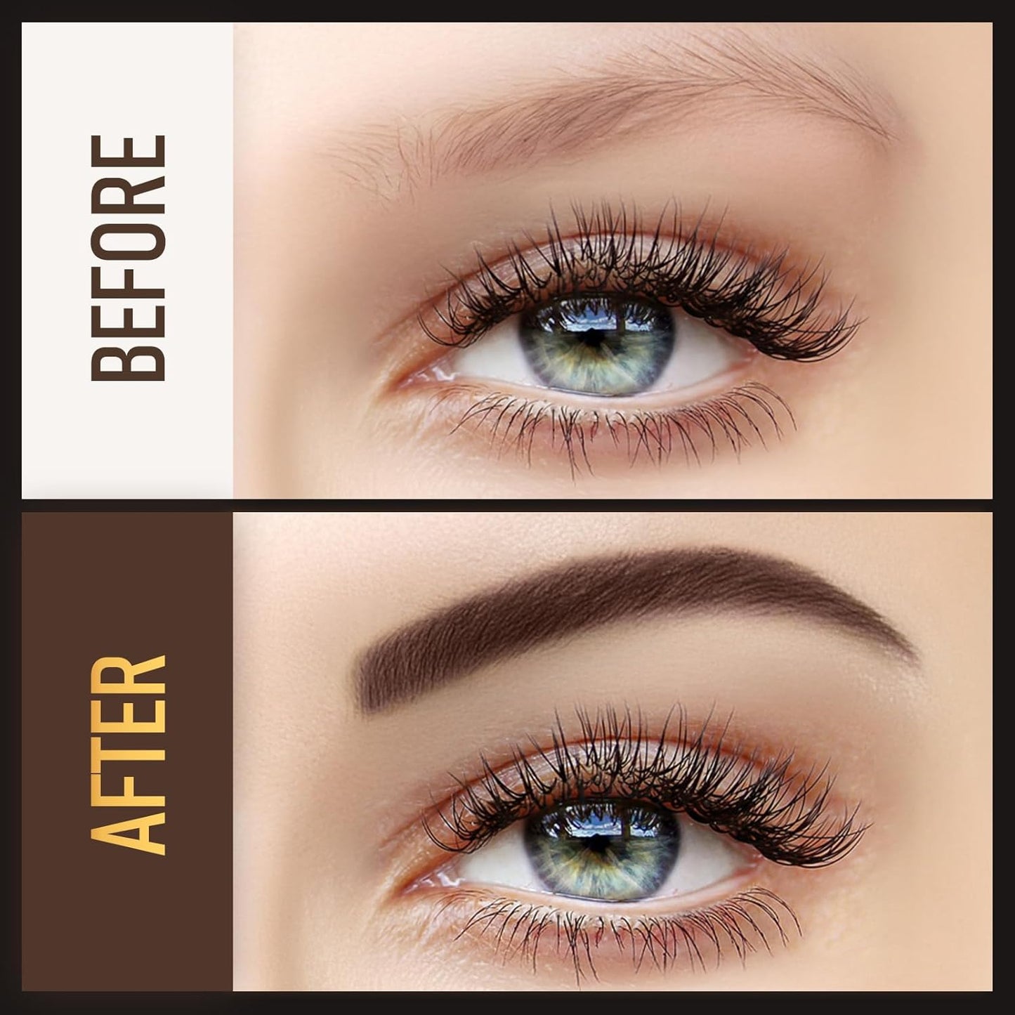 Eyebrow Pen, Soleira Waterproof Eyebrow Pencil with 4 Tip Microblading Eyebrow Pen and Dual-ended Eyebrow Brush, for Natural-Looking Brows, Long-Lasting, V2 Dark Brown
