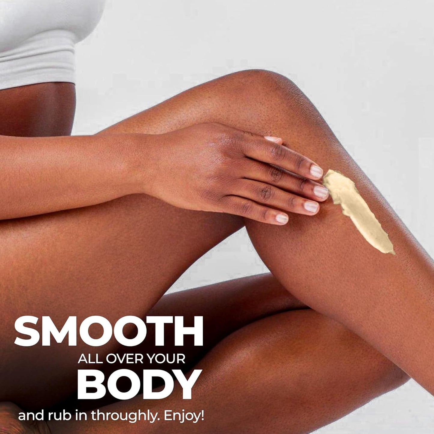 body butter banana cream scent long -lasting fragrance,hydrate skin jojoba oil and more 8oz
