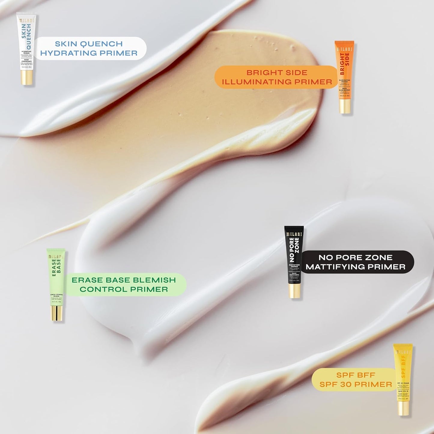 Milani Face Primer for Makeup (Brightening & Illuminating, 1.0 Fl. Oz)