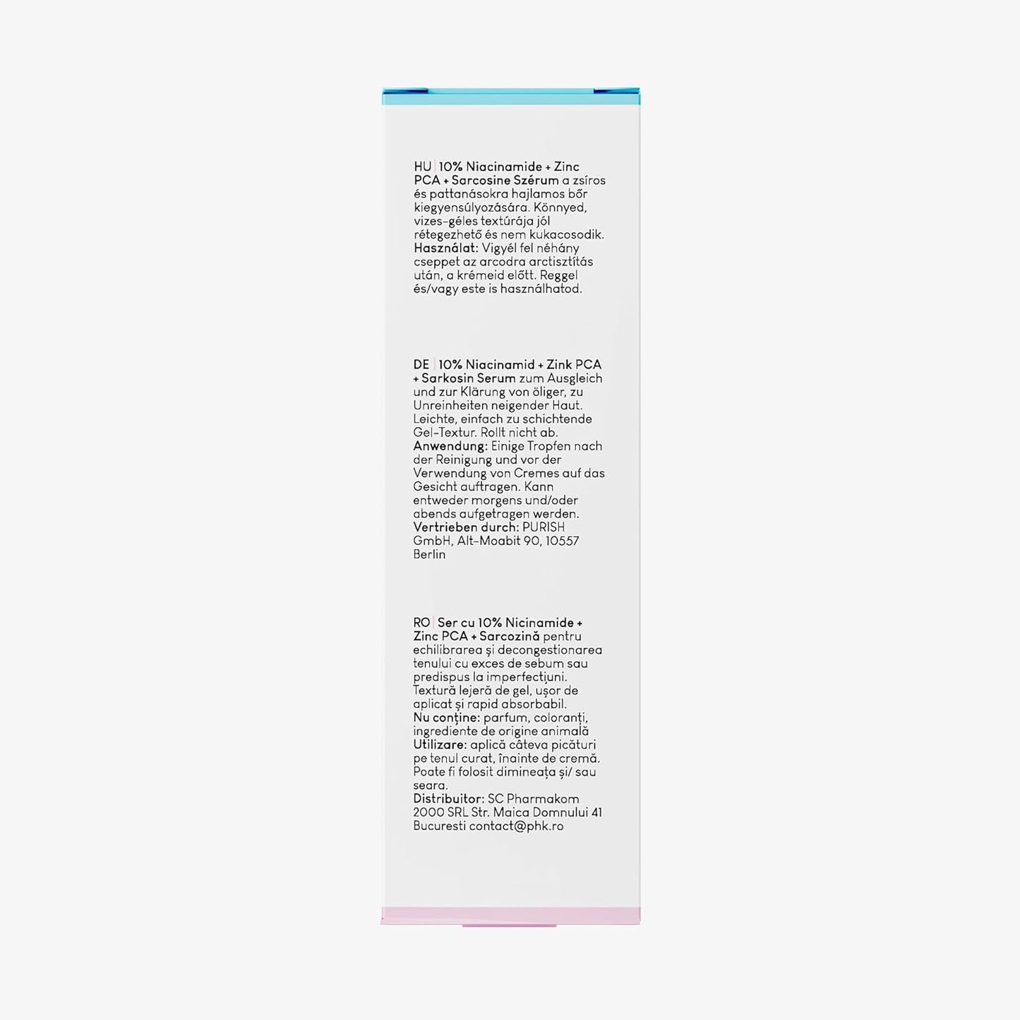 Geek & Gorgeous - B-Bomb - 10% Niacinamide Serum, Zinc PCA & Sarcosine, helps enlarged pores, oiliness and blemishes, combination skin, 1 oz