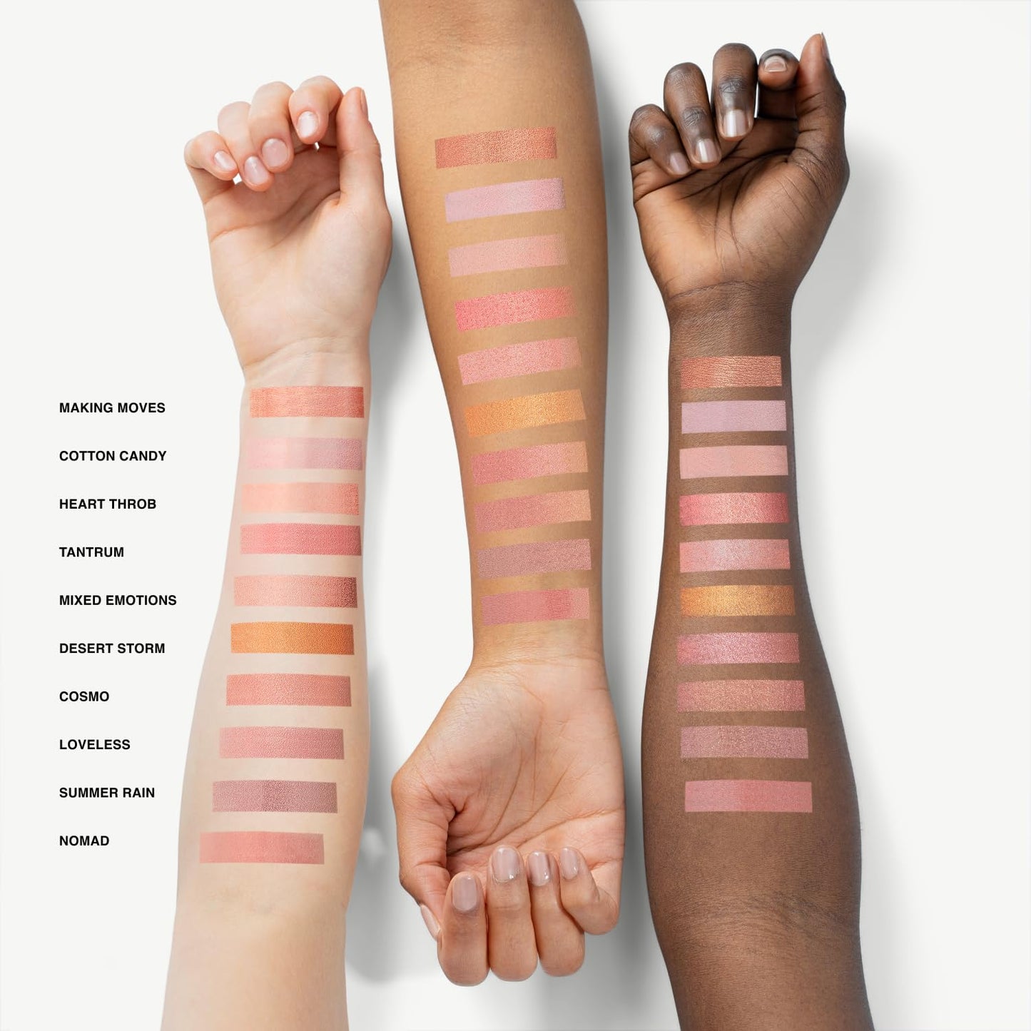 Makeup Powder Blusher - "Cosmo" - 4g / 0.141 oz - Full Coverage, Natural Blush - Soft, Buildable Pink, Coral, Peach & Golden Hues - Matte & Shimmering Shades Gives Cheeks a Radiant Glow