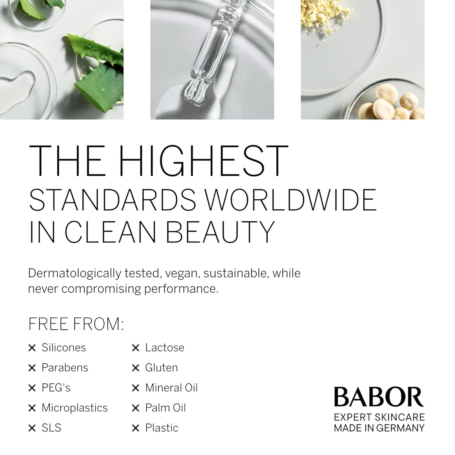 DOCTOR BABOR Hydro Filler Routine, Hyaluronic Acid Power Serum Ampoules, Lifting & Plumping Eye Cream, Target Wrinkles & Firmness, Radiant Results Skincare Set