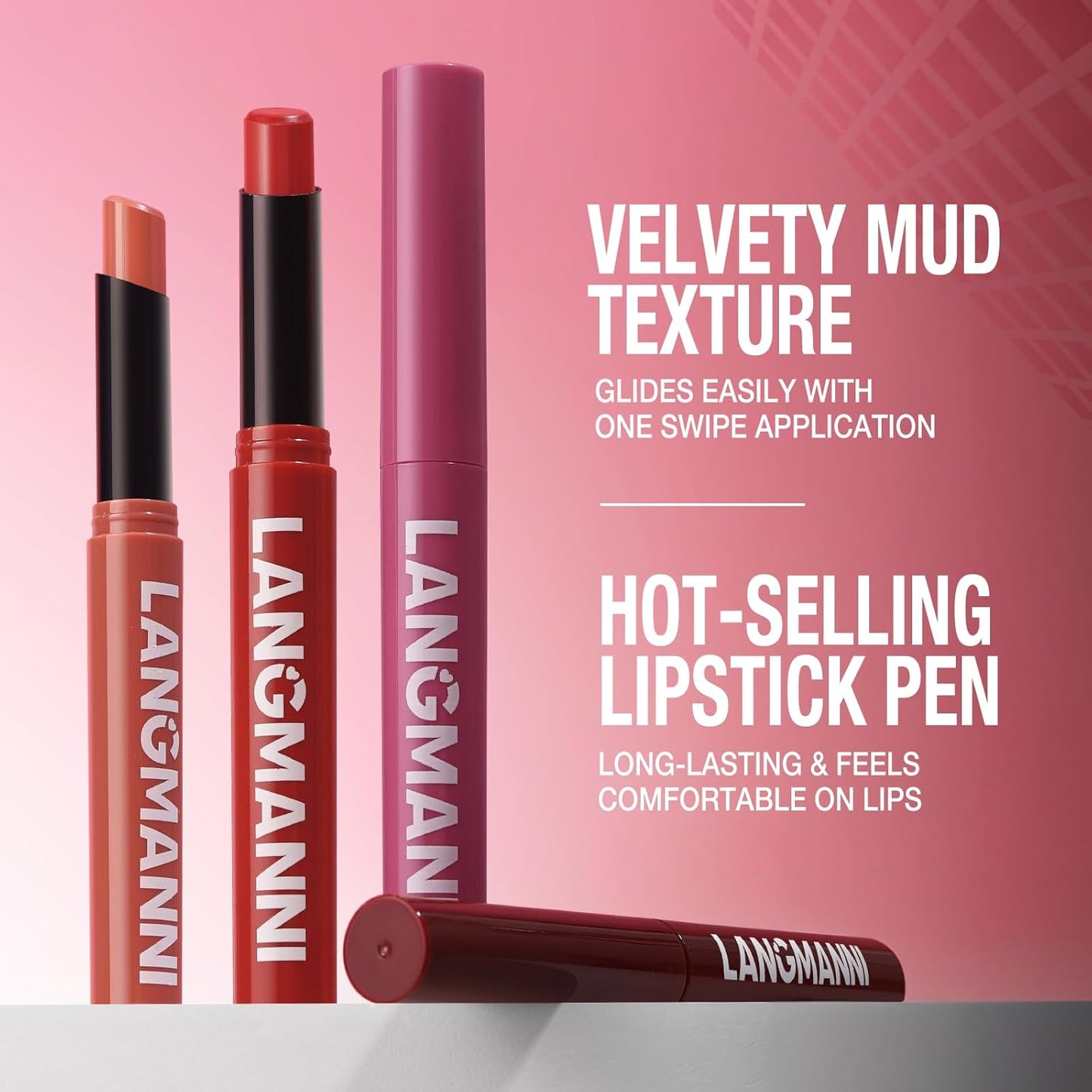 Jolilab 3Pcs Velvet Matte Lipstick Nude Matte Soft Dark Color Stick High Pigmented Long-Lasting Waterproof Lip Stick Lip Balm Beauty Cosmetics Gift for Girls and Women（04#+05#+06#