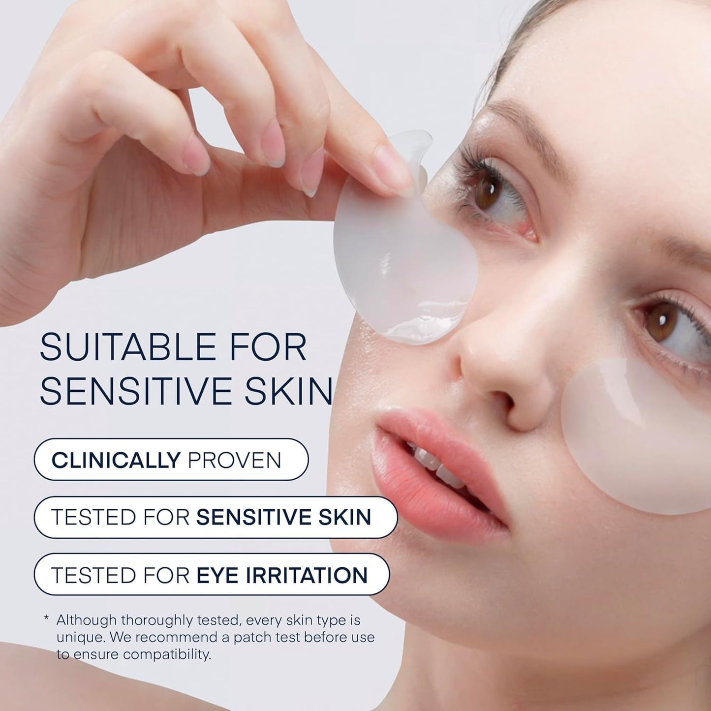 Terez & Honor Under Eye Patches - 180 Pcs Korean Self Care Hydrogel Eye Masks for Puffy Eyes, Dark Circles, Fine Lines, Wrinkles & Undereye Bags - Radiant Eyes Trio with Caffeine, Collagen & Vitamin C
