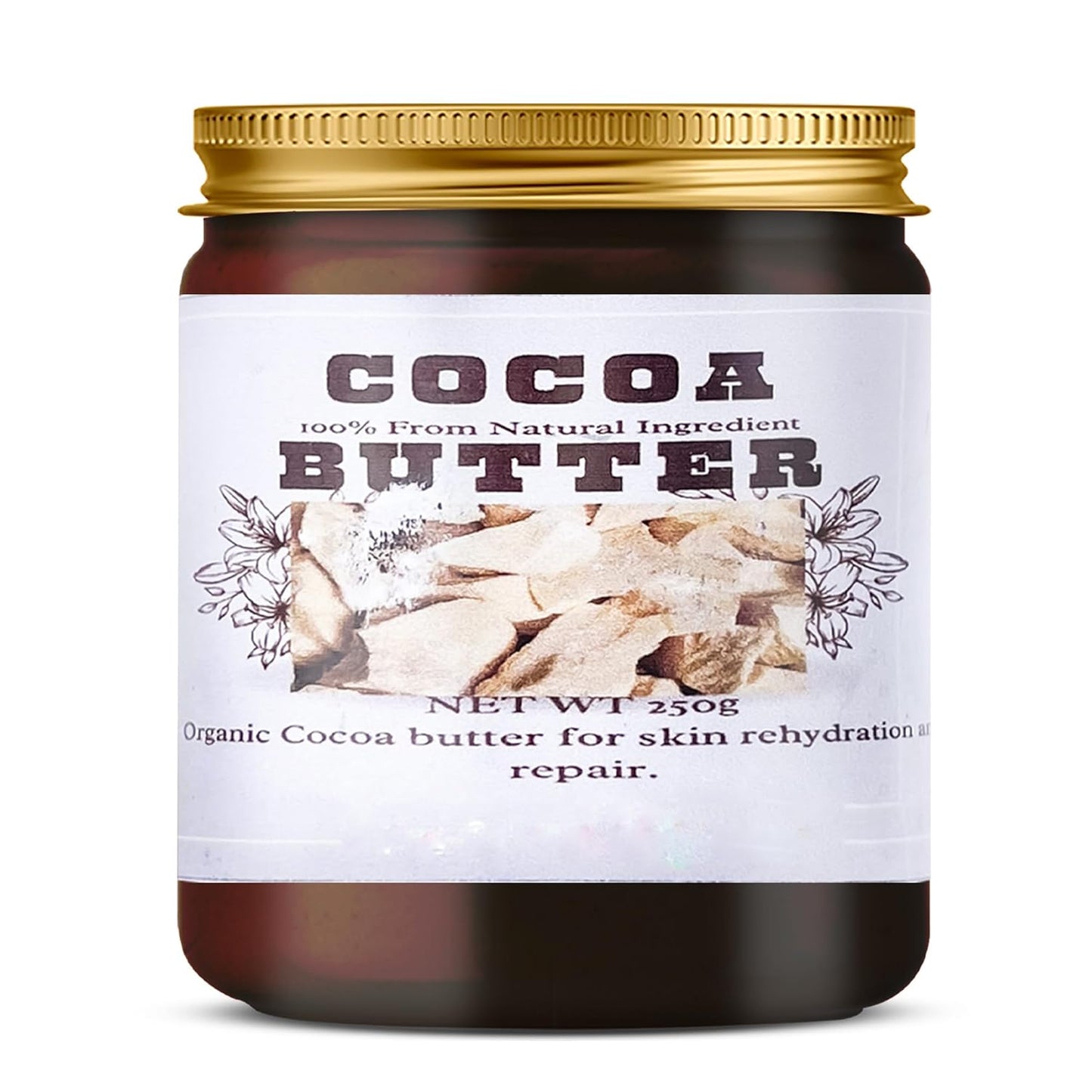 Cocoa Butter for Skin Care, Moisturizing and Nourishing, 1 Ounce (Pack of 1)