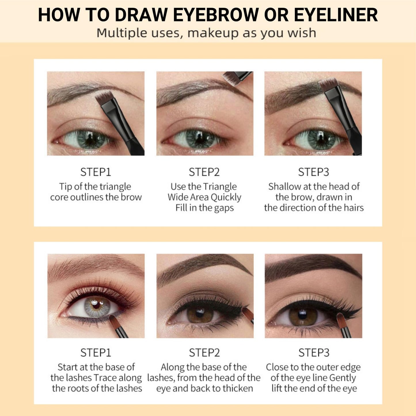 Eyebrow Pomade - Waterproof Brow Pomade for Long-lasting Results,Smudge Proof and Sweat Resistant Formula,Natural Eyebrow Makeup for All Skin Types and Tones - Blonde