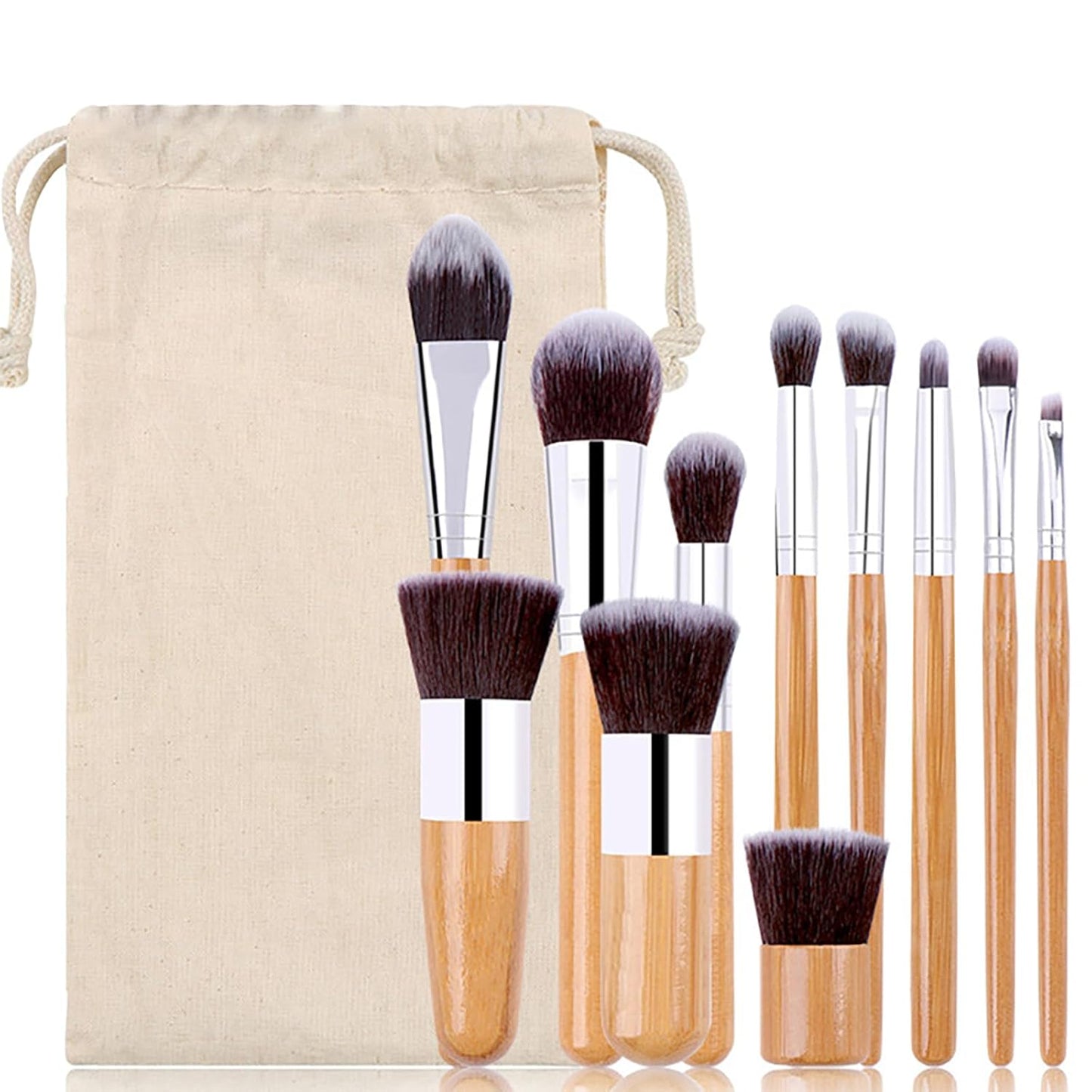 Color Correcting Concealer Palette, Contouring Foundation Creamy Contour Multi-Palette with 8 Makeup Brush Set for Foundation Powder Concealers Eyeshadows Blush Makeup, Vegan, Cruelty Free